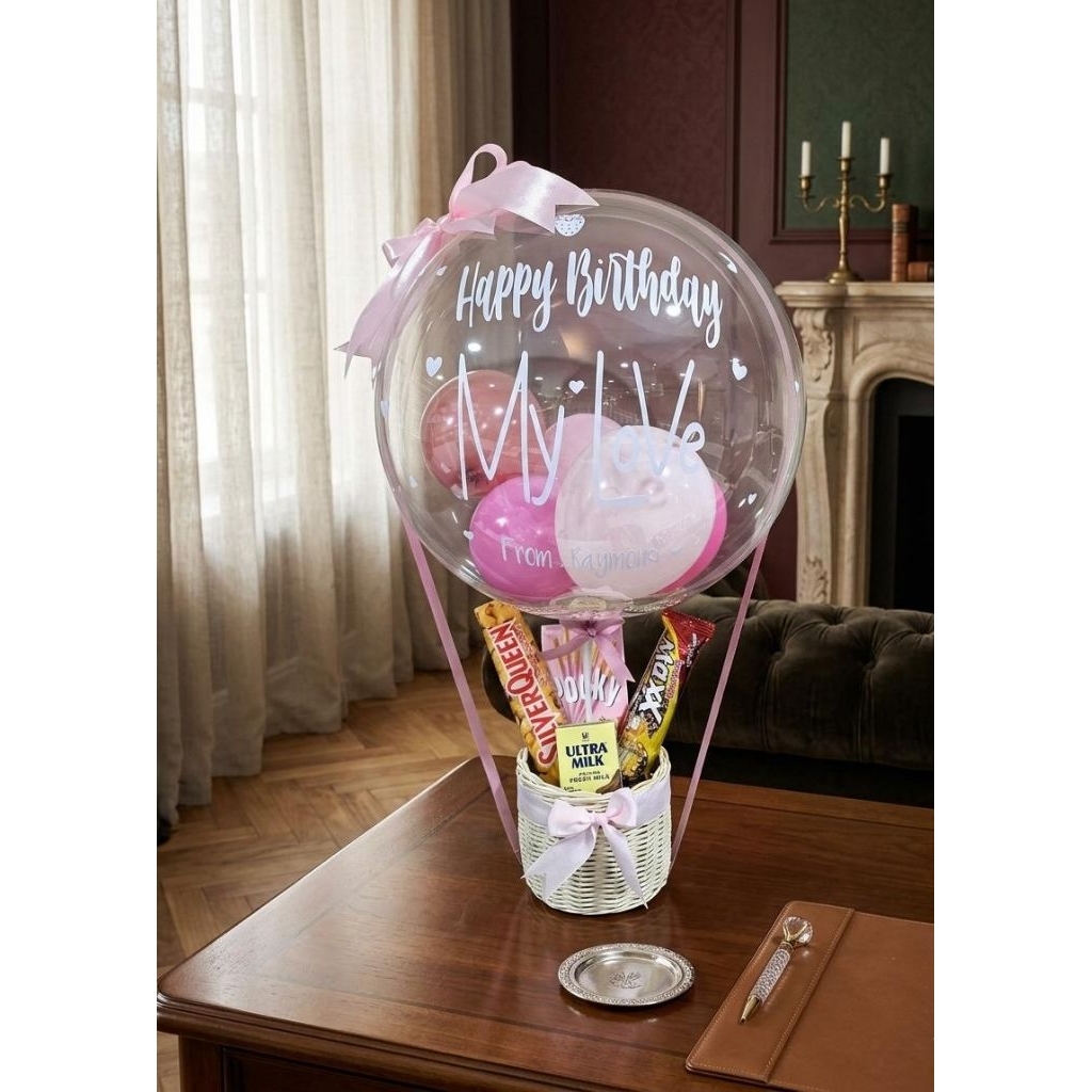 Buket Balon Ucapan Ulang Tahun || Buket Snack Premium
