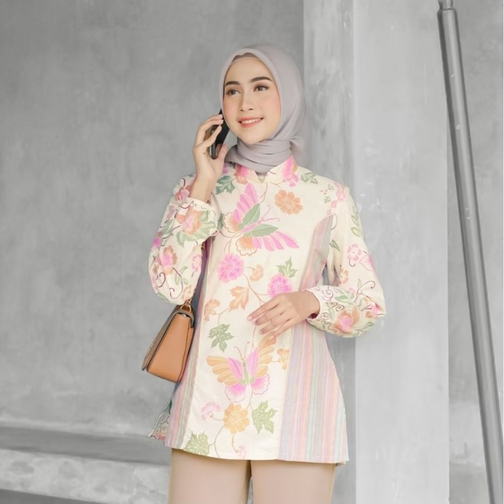 Batikula Batik Kemeja Kantor Wanita (Preloved)