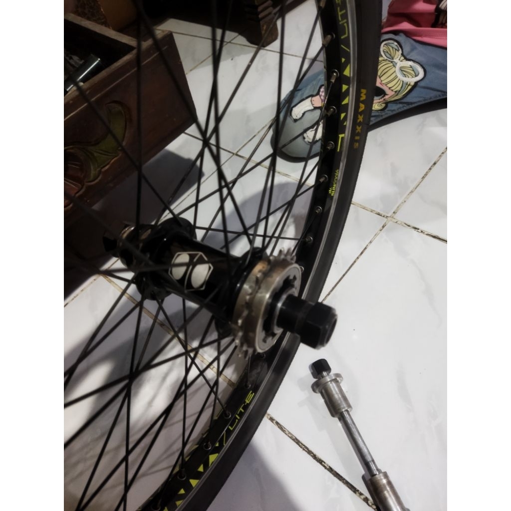 freewheel box 16t bawan hub box polygon razor elite