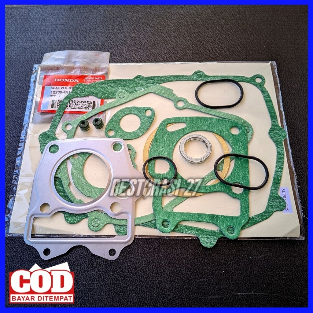 Paking Gasket Fullset Honda Supra X 125 / Paking Gasket Pearpak Honda Supra X 125 Paking Blok Silind