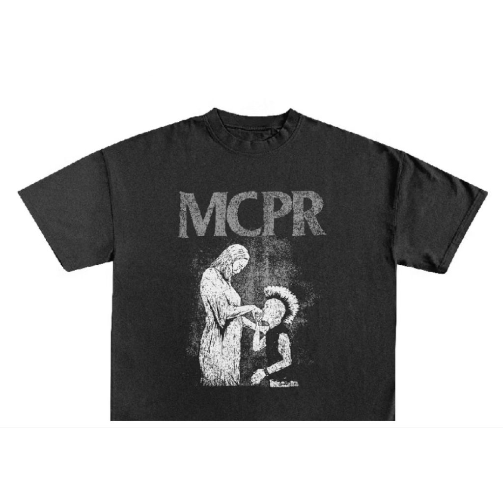 MCPR - Punk is Attiitude Tsirth Hitam | Kaos Band MCPR  Punk | Kaos Distro Pria
