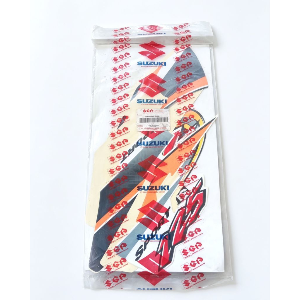 Striping Stiker Suzuki TS125 TS 125 Original