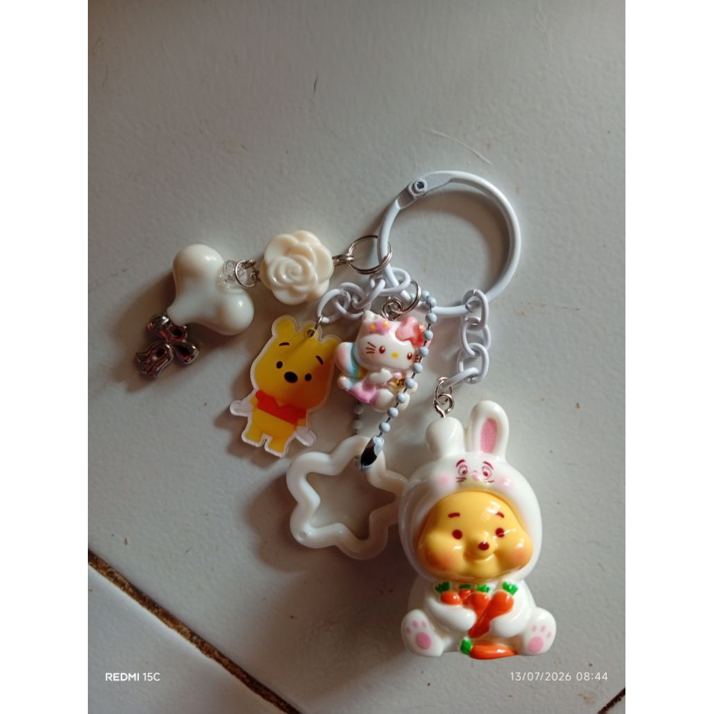 Bag charm karakter pooh glossy