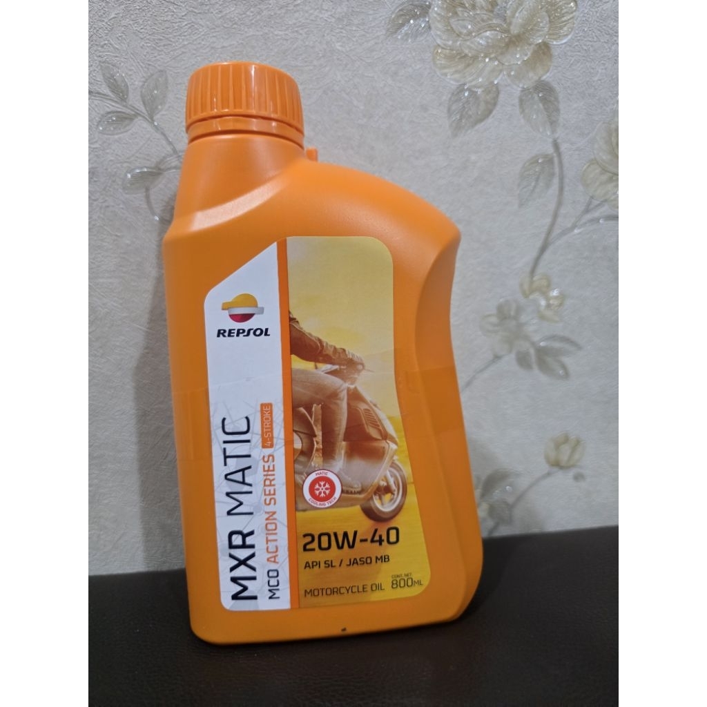 OLI REPSOL DAN OLI GEAR 20W-40
