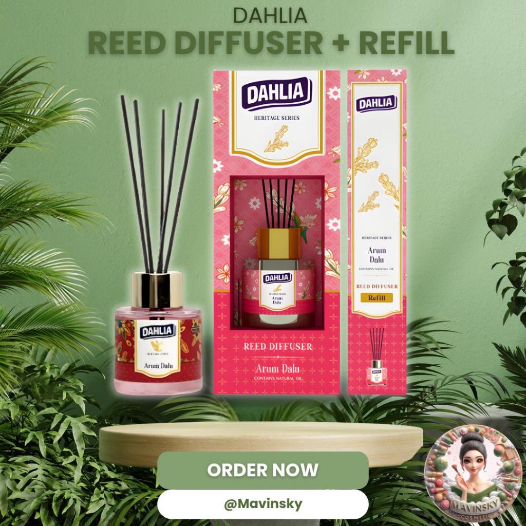 •MAVINSKY• | BUNDLE DAHLIA Reed Diffuser & Refill Reed Diffuser Arum Dalu