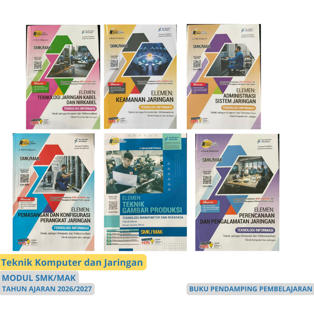 Modul SMK/MAK Buku Pendamping Pembelajaran TKJ 2026/2027