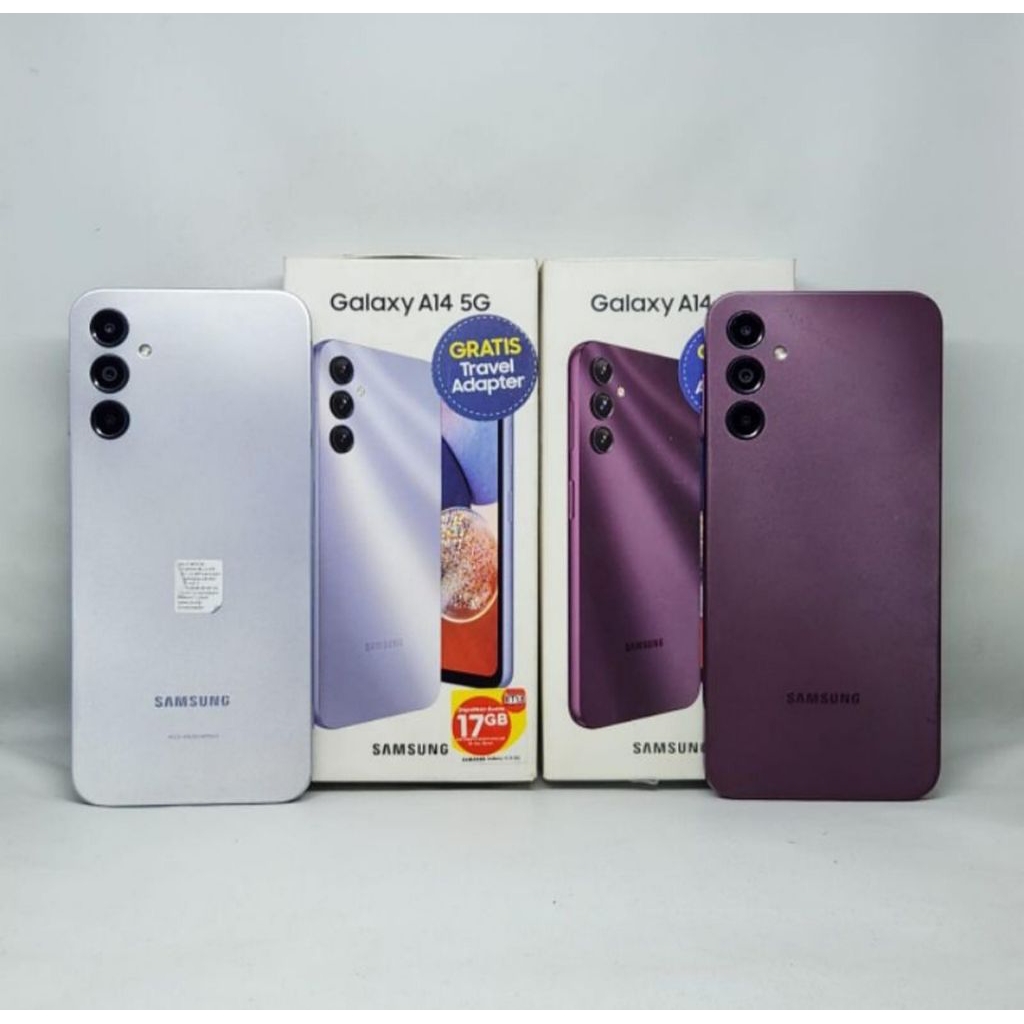 SAMSUNG A14 (5G) RAM 6/128GB SECOND MULUS ORIGINAL KUALITAS 100%