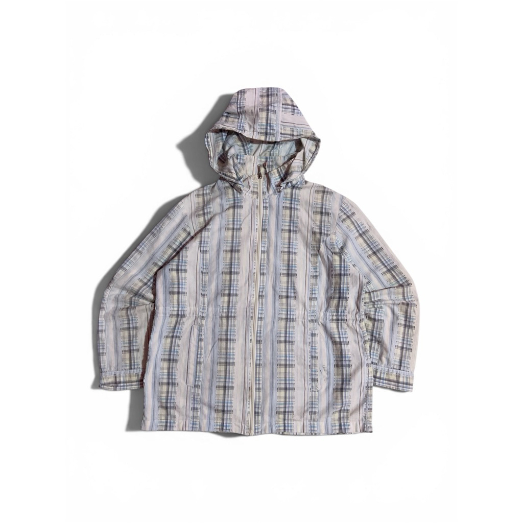 Plaid Jacket - The Champion Ships Plaid Jacket Blue/White
