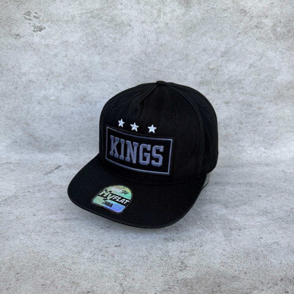Topi NBAxHyflat Kings Hitam Dewasa Second