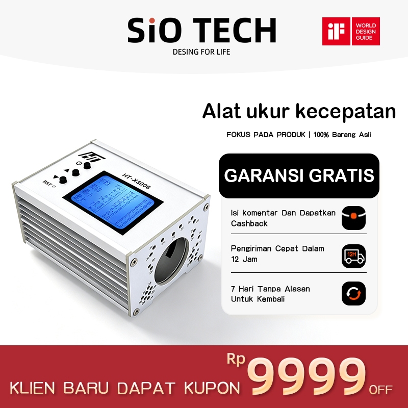 Alat Ukur Kecepatan Chronograph Hante X3006 WiFi Edition - Pengukur FPS Digital Chronograph HT-X3006