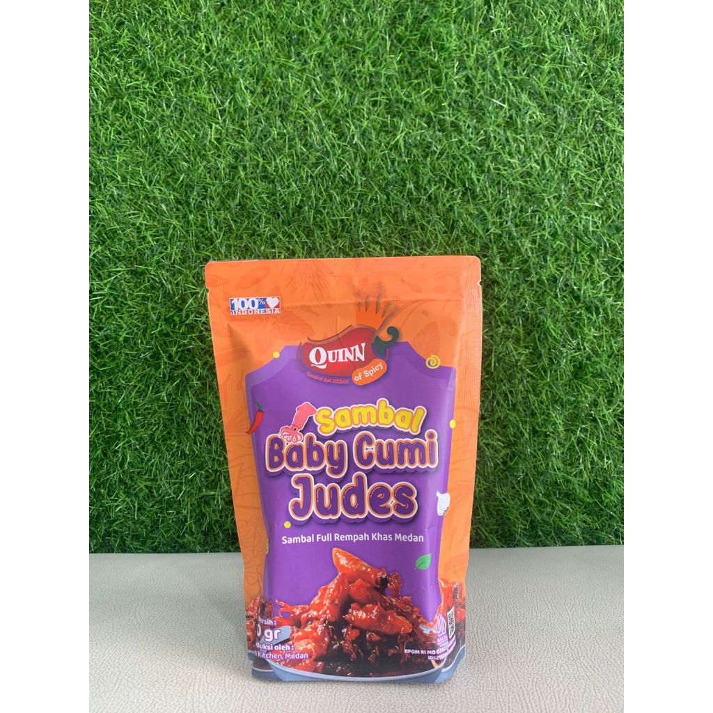 QUINN Sambal Baby Cumi Judes 150g