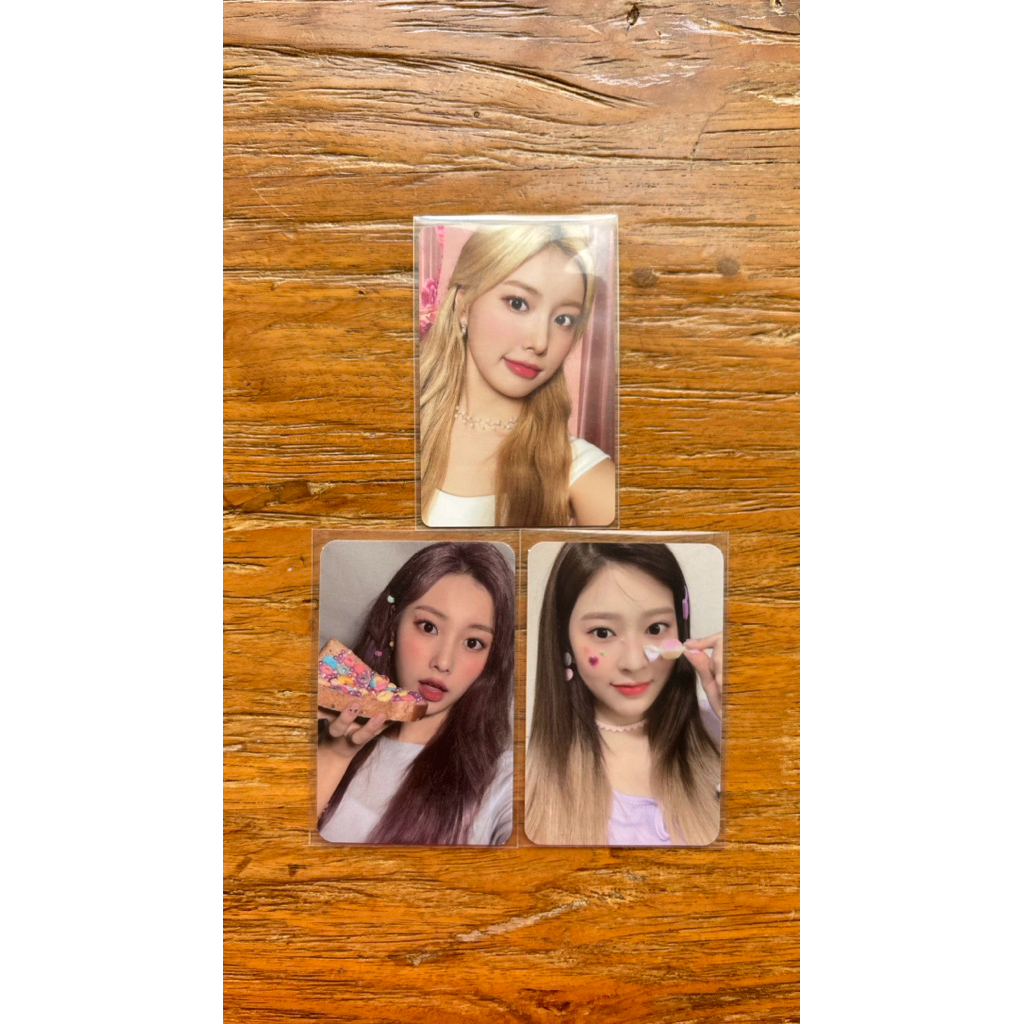 PHOTOCARD MINJU ROTI HYEWON CANDY BARBIE