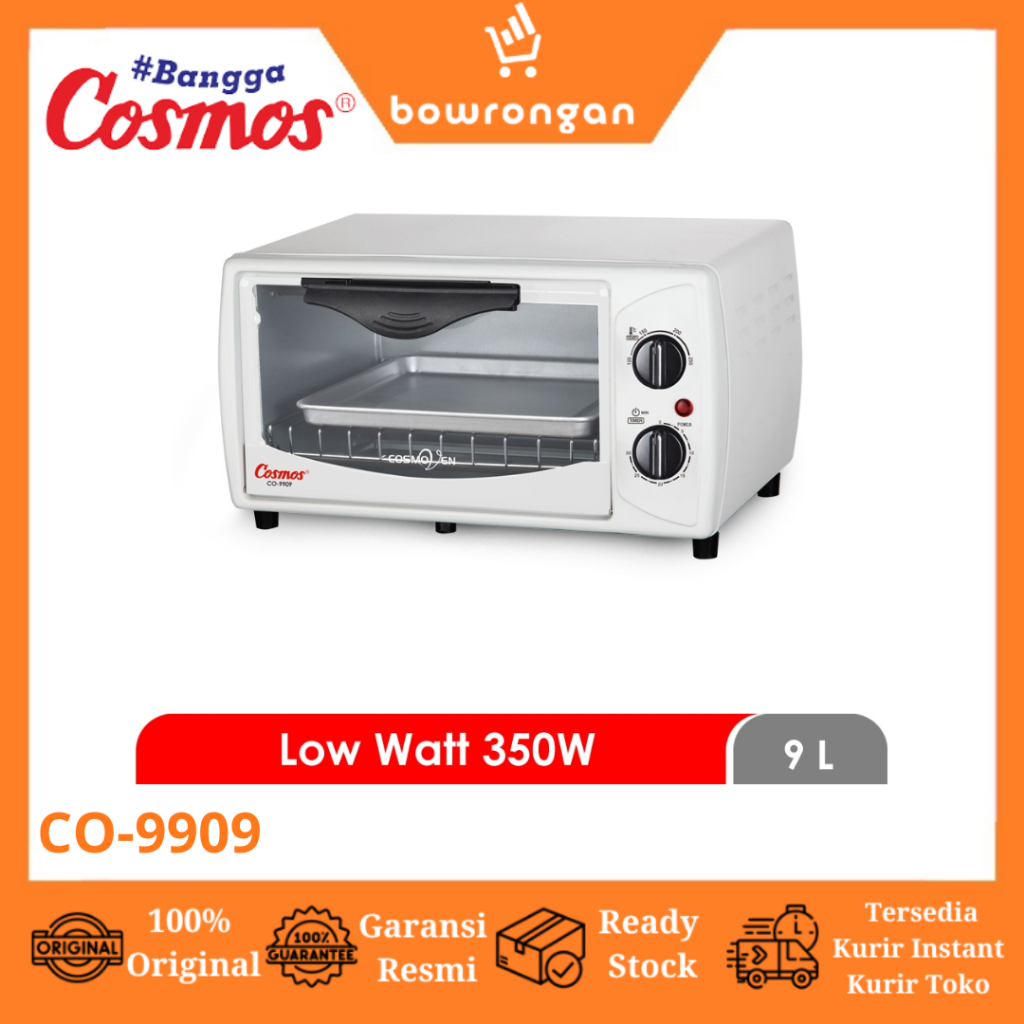 Cosmos Oven Listrik 9 Liter CO-9909