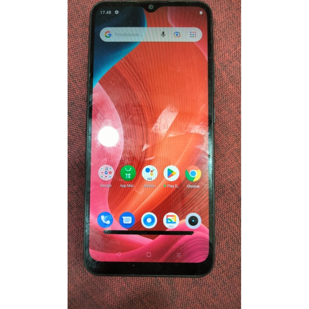 lcd bekas gantian narzo 50i