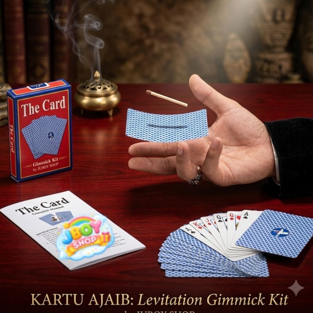 MAINAN SULAP KOREK API TERBANG / MAINAN SULAP KARTU / MAINAN SULAP / SULAP SULAPAN / MAGIC TOYS