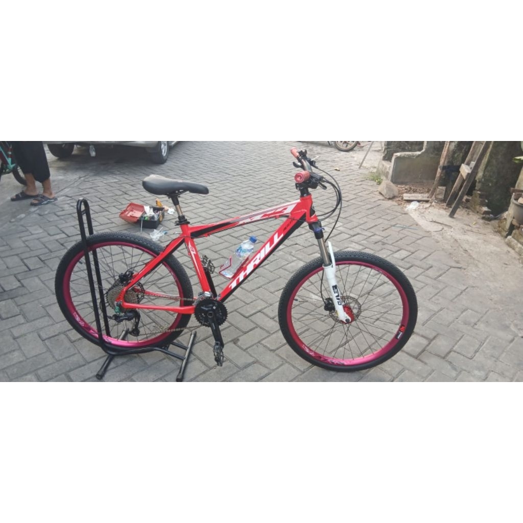 Sepeda gunung MTB Thrill Agent uk 26