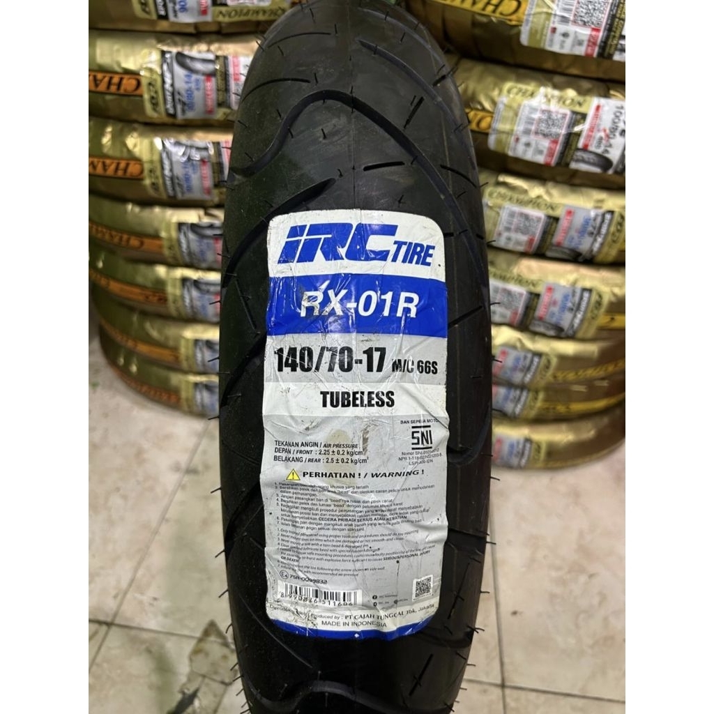 IRC RX-01R 140/70-17 TUBELESS