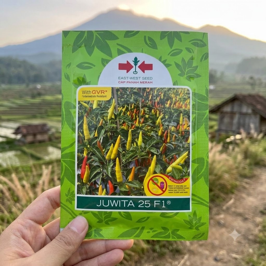 Benih Cabe Rawit Juwita 25 F1 Cap Panah Merah