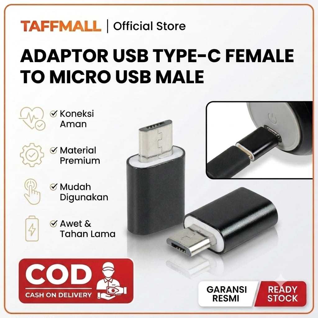 Adapter Micro USB to type c/type C to micro usb/type C to micro usb/type C to lightning/micro USB to