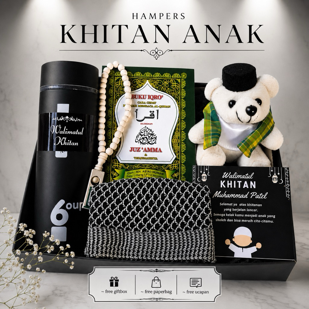 Kado Sunatan Hampers Khitanan / Hadiah Khitan Anak