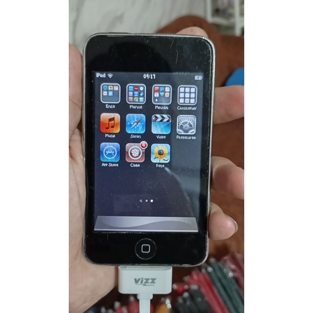 Ipod gen2 16gb icloud kosong