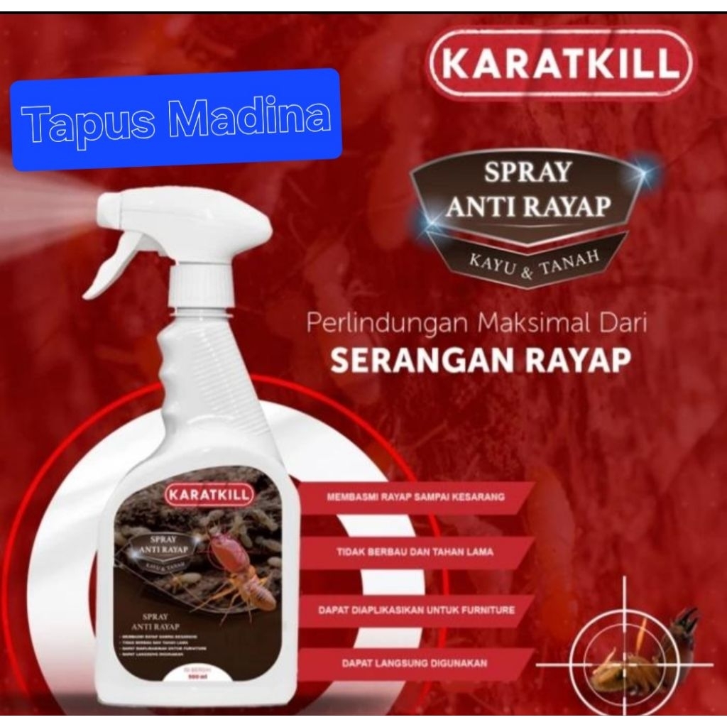 Karatkill pembasmi rayap dan ratu rayap