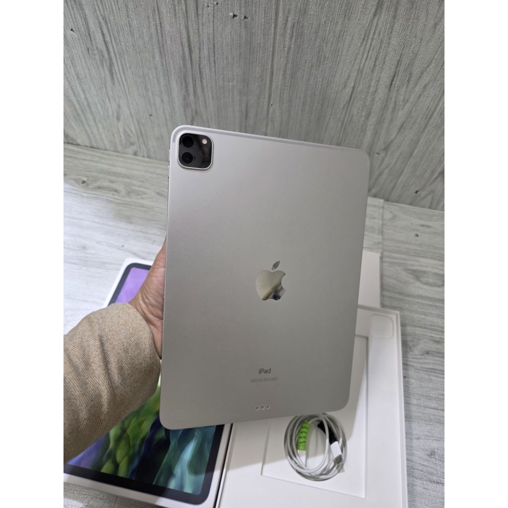 Ipad Pro 2020 11inc 256GB Silver Wifi Inter Fullset