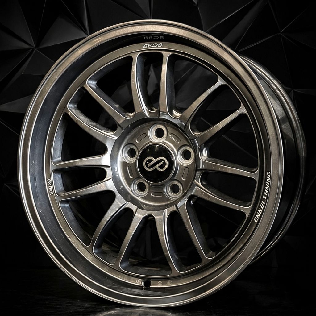 velg mobil ENKEI SC59 R19 LEBAR 9 ET 20 velg racing ring 19 untuk mobil Innova reborn Zenix Venturer