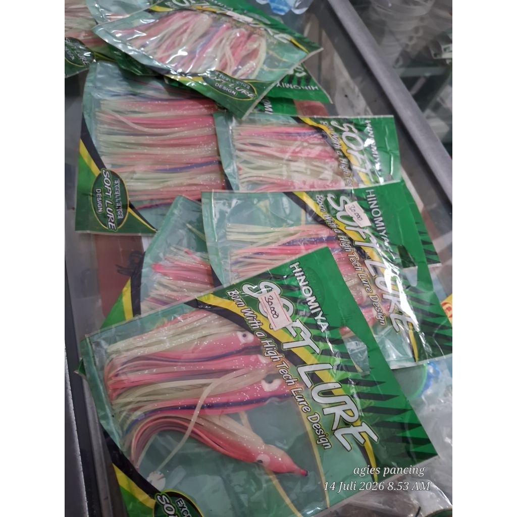 soft lure / umpan casting / umpan jigging