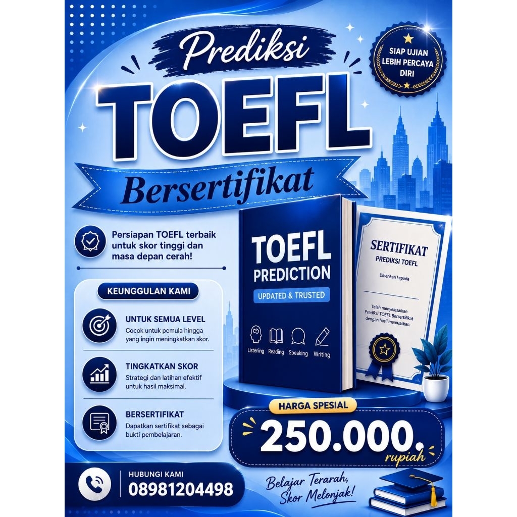 Tes Prediksi TOEFL ITP