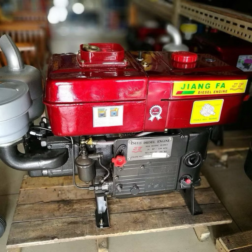 Mesin diesel Jiang Fa Jiangfa S1115 ZS1115 24 hp 24 pk maksimal 26 hp 26 pk