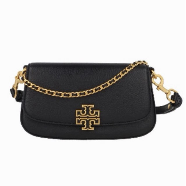 READY STOK TB Britten Convertible Crossbody Black (Original Factory Outlet)