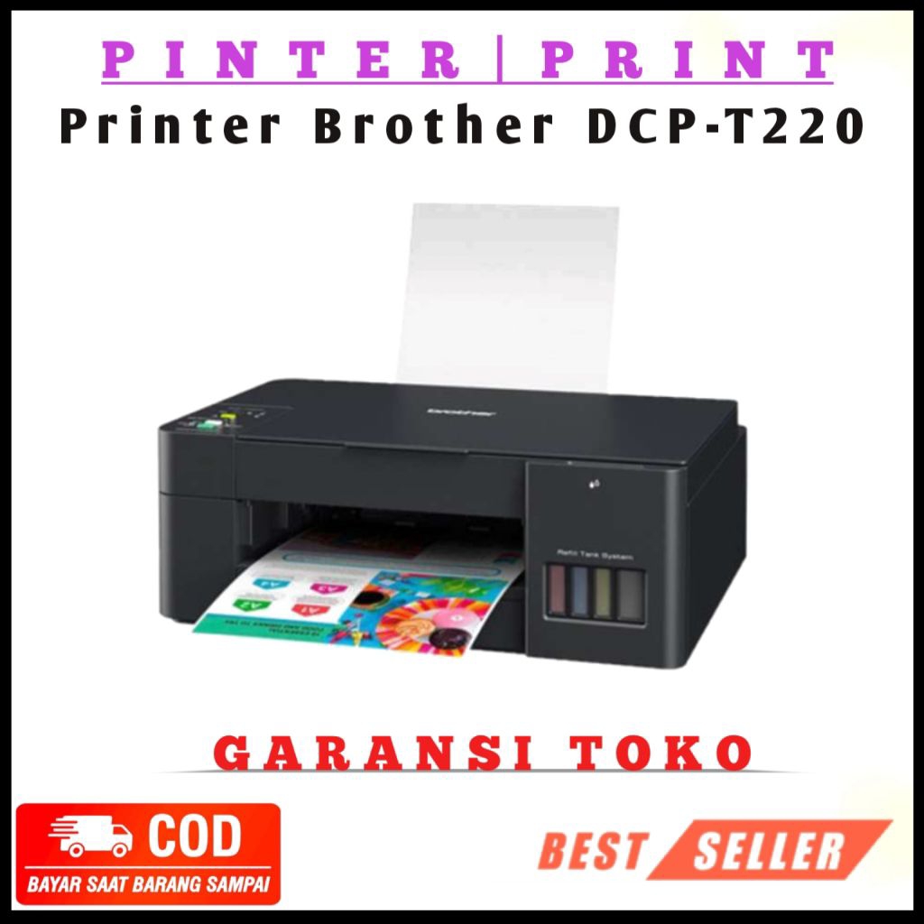 Printer Brother T220 Printer Second Full Murah & Siap Pakai
