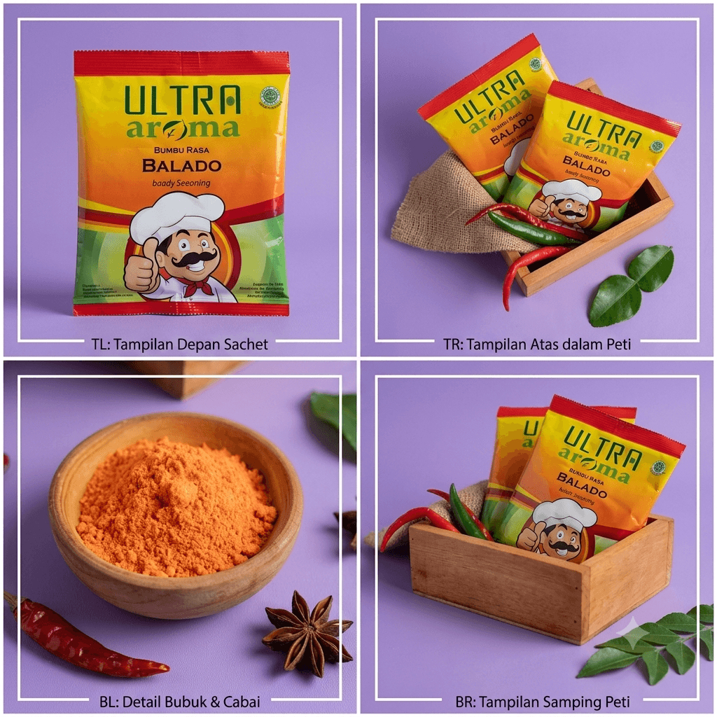 BUMBU TELA TELA /BUMBU TABUR RASA /BUMBU BALADO ULTRA / NSW