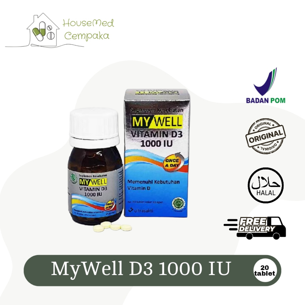 My Well D3 1000 IU