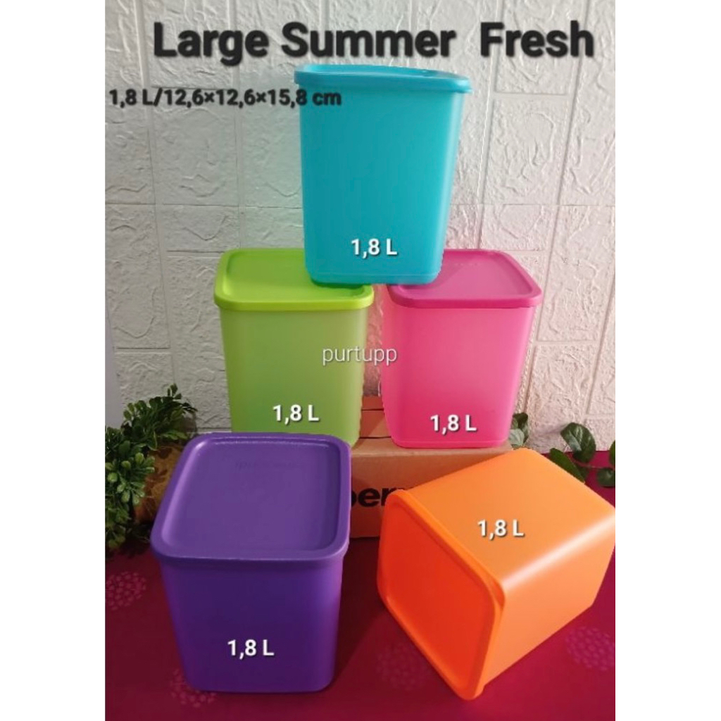 Toples Tupperware (large summer fresh)
