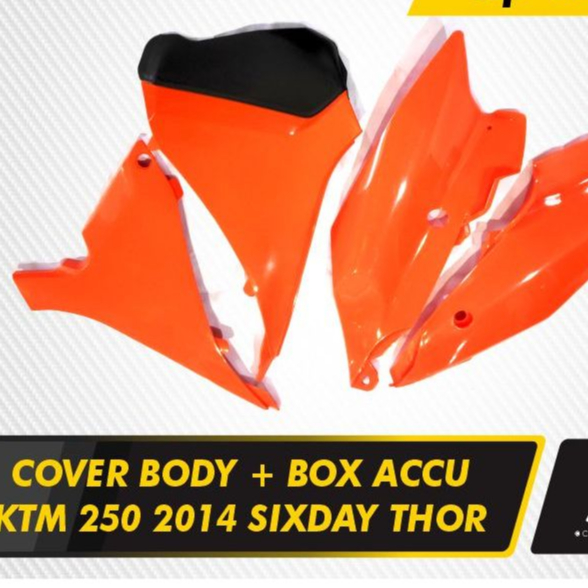 KTM 250 2014 SIXDAYS-COVER BODY + BOX ACCU