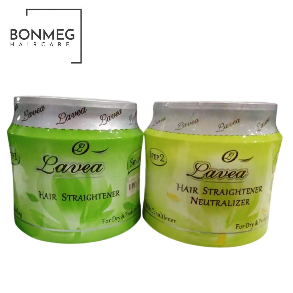 LAVEA Smoothing Hair Straightener Step 1 & Step 2 500gr