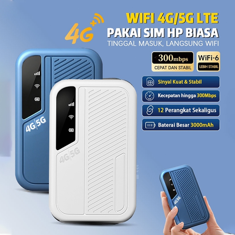 300M Mobile Modem Wifi 4G/5G All Operator Wifi Portable High-Speed Internet Wi-Fi Modem