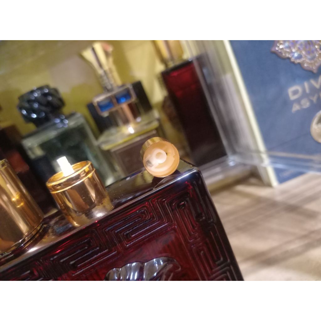 VERSACE EROS FLAME PRELOVED 100ML SISA 95% (95ML)