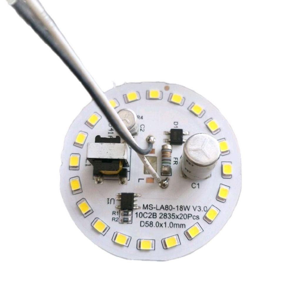 PCB LED ac 18 wat MSL solder