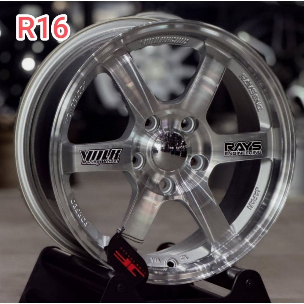 Velg JF TE37 R16 Polish 5x114