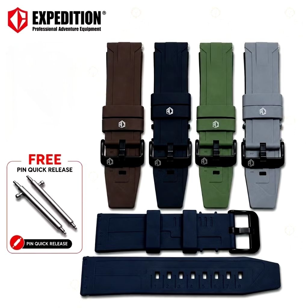 strap tali jam tangan expedition rubber for expedition logo tali jam tangan rubber expedition logo