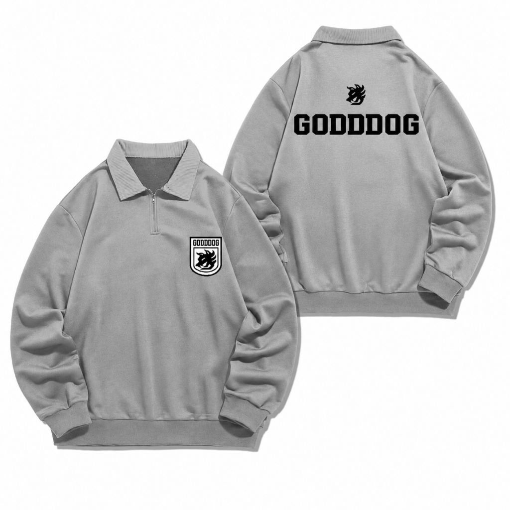 Halfzipper/Halzipp Goddog Crew Seong Yohan Outfits Komik