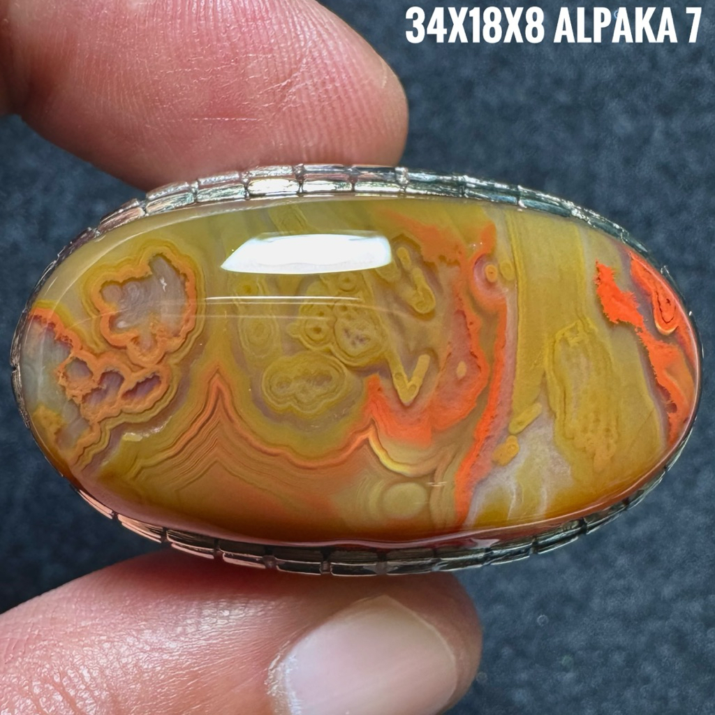 Cincin Batu Akik Natural Lafadz Allah (Asli Alam)