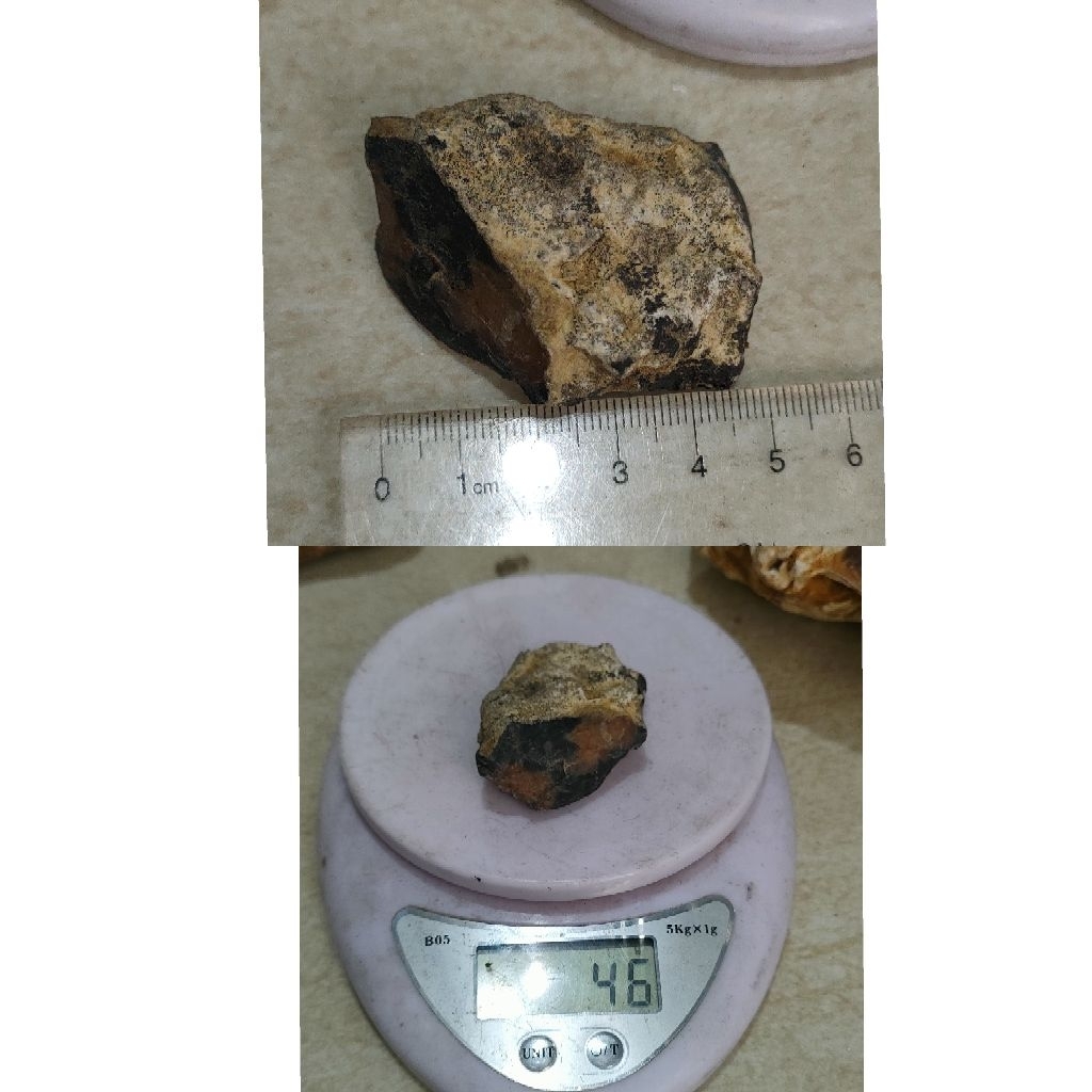 Batu Akik Bacan low grade Pajangan Rough Bongkahan (46gram-46rb)