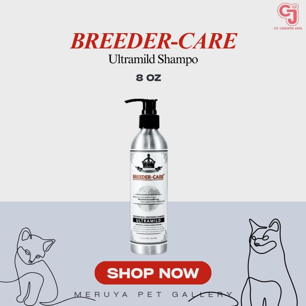 BREEDER CARE ULTRAMILD SHAMPOO 80 oz