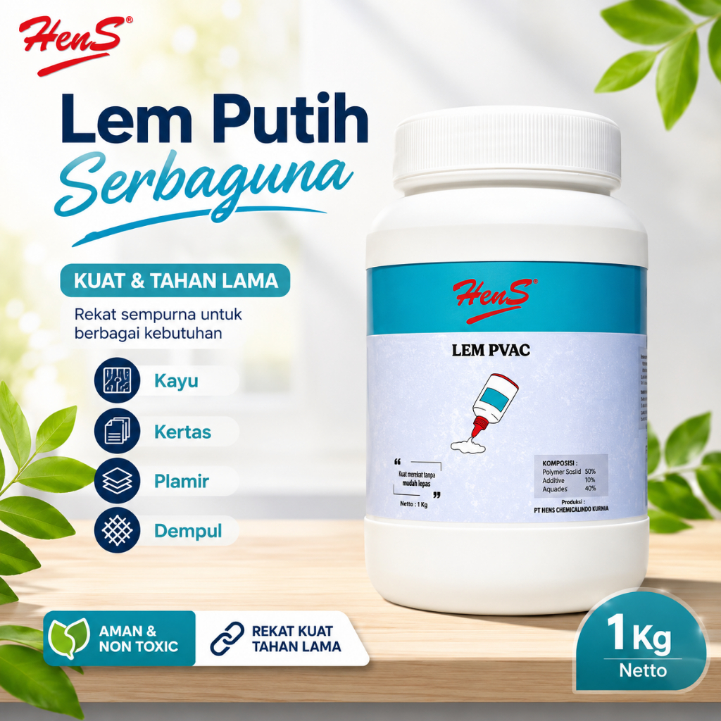 Lem putih serbaguna || Lem putih 1kg