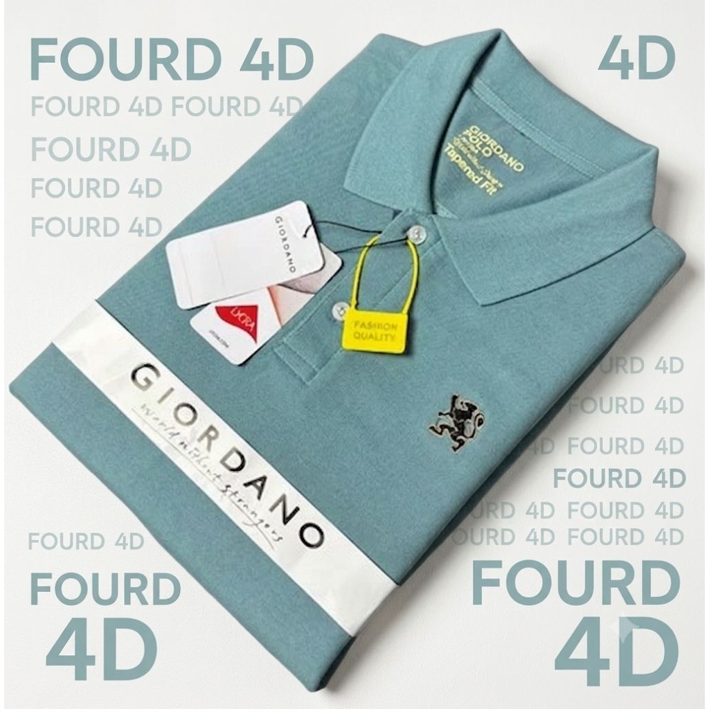 Giordano Kaos Polo Lengan Pendek Pria Wanita Terbaru Kaos Polo Shirt Giordano Bordir Kecil