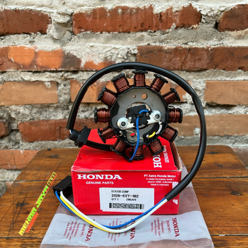 Spull Assy set 31120-KVY-962 Honda Beat Karbu stator assy
